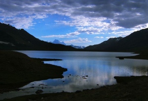 Karamber lake in half light
