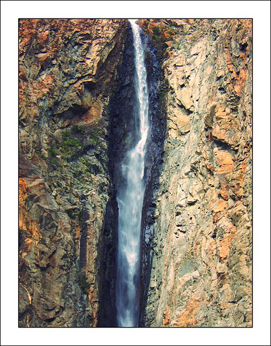 Waterfall in the passing through Mitran Das