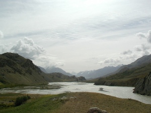 Yarkhun river in Broghil